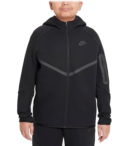 Amazon.com: Nike Sportswear Tech Fleece Big Kids' Full-Zip Hoodie